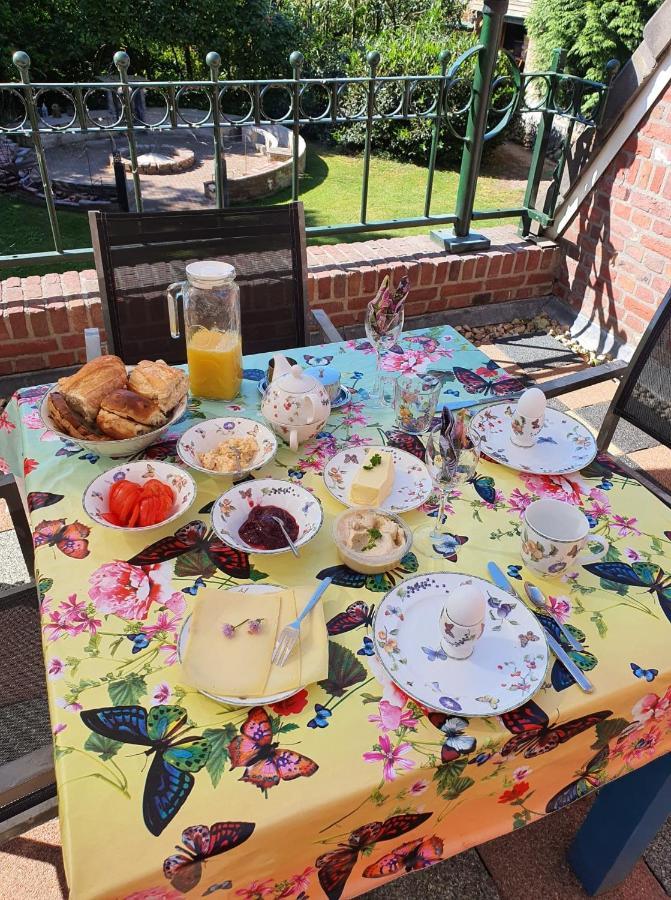 De Vliegende Vlinder Bed & Breakfast Nederweert ภายนอก รูปภาพ